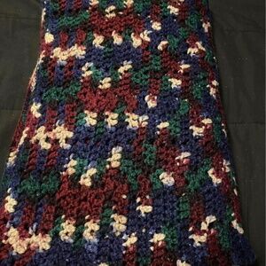 Crocheted blanket